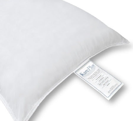 JS Fiber Company Bed Pillow Kare Plus™ 18 X 24-1/2 Inch White Reusable