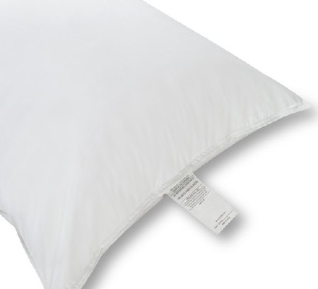 JS Fiber Company Hotel Pillow 18 X 24 Inch White Reusable