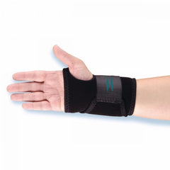 Patterson Medical Supply Wrist Support Whale™ Wraparound Neoprene Left Hand Black One Size Fits Most