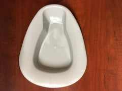 GMAX Industries Stackable Bedpan Gray 2 Quart / 1893 mL