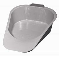 GMAX Industries Fracture Bedpan Gray 34 oz. / 1006 mL