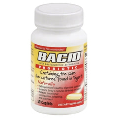 Med-Tech Products Probiotic Dietary Supplement Bacid® 50 per Bottle Caplet