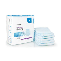 Unisex Adult Incontinence Brief McKesson Large Disposable Heavy Absorbency - M-1123845-3580 - Case of 72