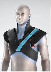 Fabrication Enterprises Hot / Cold Therapy Wrap Game Ready® ATX CT Spine One Size Fits Most Reusable 38 to 55 Inch Chest Circumference / 15-3/4 to 19-1/2 Inch Neck Circumference