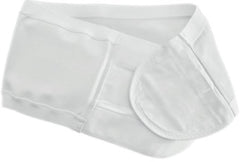 Coloplast Ostomy Support Belt Brava® Medium, 34 to 39 Inch Waist, White