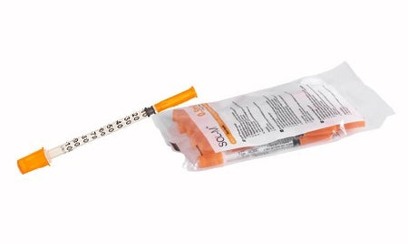 Sol-Millennium Medical Insulin Syringe with Needle SOL-M™ 1 mL 30 Gauge 5/16 Inch Attached Needle Without Safety