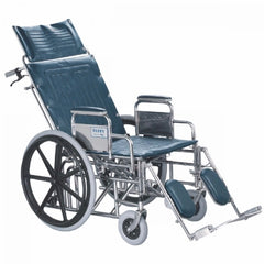 Patterson Medical Supply Reclining Wheelchair Tuffy Extra Wide 24 Inch Seat Width