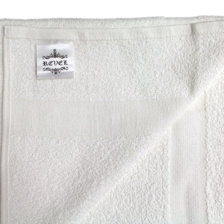 Royal Blue Intl Bath Towel Revel Titan 24 X 48 Inch RS Cotton 86% / Polyester 14% White Reusable