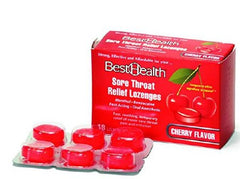 Medique Products Sore Throat Relief BestHealth Lozenges 18 pe Pack