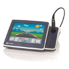 Maico Diagnostics Racecar Audiometer / Tympanometer touchTymp MI24 Tympanometry with 226 Hz, tympanometry with automatic acoustic reflexes, or tympanometry with acoustic reflexes at a fixed level
