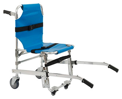 Fabrication Enterprises Evacuation Stair Chair Blue Upholstery