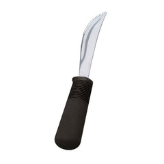 Fabrication Enterprises Rocker Knife Good Grips® Right / Left Hand Angled Black Stainless Steel