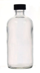 Fisher Scientific Boston Round Bottle Kimble® Narrow Mouth Glass 250 mL (8 oz.)