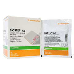 Smith & Nephew Silver Collagen Dressing Biostep™ Ag 2 X 2 Inch Square Sterile