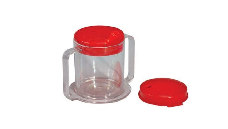 Alimed Drinking Mug 10 oz. Clear Plastic Reusable