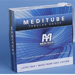 Medi-Tech International Tubular Retainer Dressing Meditube™ Cotton 1-1/8 Inch X 50 Yard Size 2-1/2 White Small Hand / Wrist / Foot NonSterile