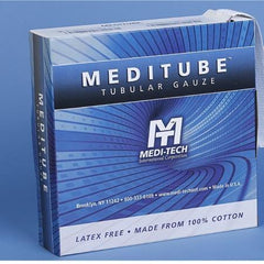 Medi-Tech International Tubular Retainer Dressing Meditube™ Cotton 5 Inch X 50 Yard Size 6 White Torso NonSterile