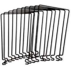 First Healthcare Products Chart Wire Rack Mov-It Elite Black 15 Binder Charts 15 Slots