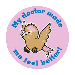 Precision Dynamics pdc® 250 per Unit My Doctor Made Me Feel Better Sticker
