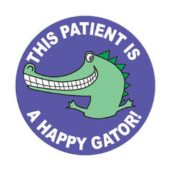 Precision Dynamics pdc® 250 per Unit This Patient is a Happy Gator Sticker
