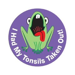 Precision Dynamics pdc® 250 per Unit I Had My Tonsils Taken Out Sticker