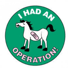 Precision Dynamics pdc® 250 per Unit I Had An Operation Sticker