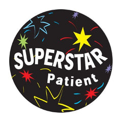 Precision Dynamics pdc® 250 per Unit Super Star Patient Sticker