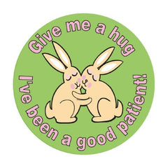 Precision Dynamics pdc® 250 per Unit Give Me A Hug I've Been a Good Patient Sticker