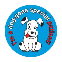 Precision Dynamics pdc® 250 per Unit I'm A DogGone Special Patient Sticker