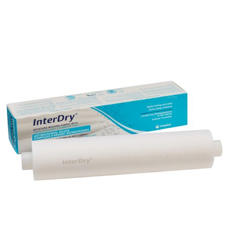 Coloplast Silver Moisture Wicking Fabric InterDry® 10 X 144 Inch Roll Sterile