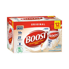 Nestle Healthcare Nutrition Oral Supplement Boost® Original Very Vanilla Flavor Ready to Use 8 oz. Bottle