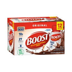 Nestle Healthcare Nutrition Oral Supplement Boost® Original Rich Chocolate Flavor Ready to Use 8 oz. Bottle