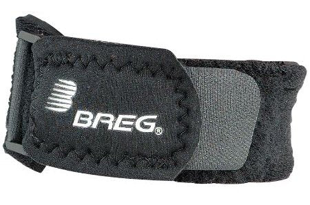 Breg Patella Tendon Compression Strap Breg® Large D-Ring / Hook and Loop Strap Closure 13 to 14-1/2 Inch Knee Circumference Left or Right Knee