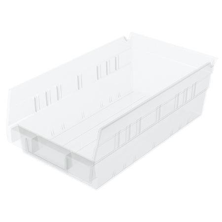 Akro-Mils Shelf Bin Clear Plastic 4 X 6-5/8 X 11-5/8 Inch - M-1129824-4168 - CT/12