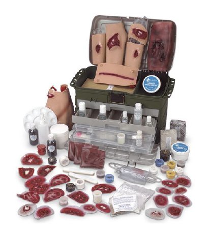 Nasco Casualty Simulation Kit - Deluxe Simulaids® Light Skin Tone