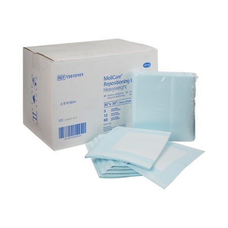 Hartmann Positioning Underpad MoliCare® 30 X 36 Inch Disposable Polymer Moderate Absorbency - M-1129927-3712 - Case of 60