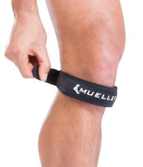 Mueller Sports Medicine Knee Strap Mueller® Jumper's Knee Strap One Size Fits Most Hook and Loop Closure 12 to 20 Inch Length Left or Right Knee