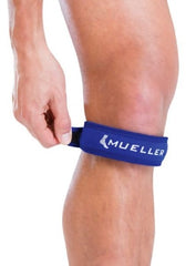 Mueller Sports Medicine Knee Strap Mueller® Jumper's Knee Strap One Size Fits Most Hook and Loop Closure 13 to 20 Inch Length Left or Right Knee