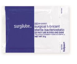 HR Pharmaceuticals Lubricating Jelly - Carbomer free Surgilube® 31 Gram Individual Packet Sterile
