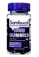Emerson Healthcare Dietary Supplement Sambucol® Black Elderberry Extract 50 mg Strength Gummy 30 per Bottle Black Elderberry