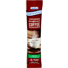Hormel Food Sales Thickened Decaffeinated Beverage Thick & Easy® 5 Gram Individual Packet Coffee Flavor Ready to Mix Nectar Consistency
