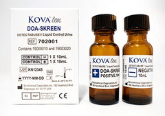 Kova International Drugs of Abuse Control Detectabuse® DOA-Skreen 17-Drug Panel Positive Level / Negative Level 2 X 10 mL
