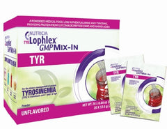 Nutricia North America Tyrosinemia Oral Supplement TYR Lophlex® GMP Unflavored 12.5 Gram Individual Packet Powder