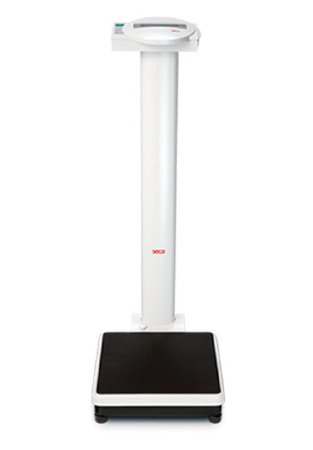 Seca Column Scale with Height Rod seca® 769 Digital Display 450 lbs. Capacity Black / White Battery Operated