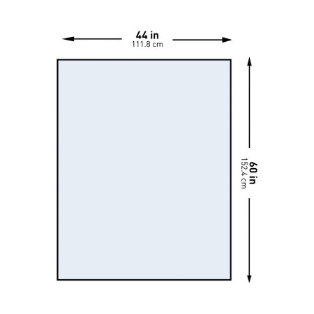 General Purpose Drape McKesson Half Drape Sheet 60 W X 44 L Inch Sterile