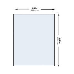 General Purpose Drape McKesson Half Drape Sheet 60 W X 44 L Inch Sterile