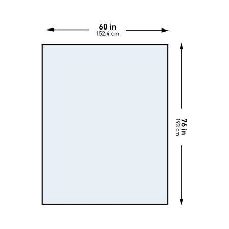 General Purpose Drape McKesson Large Reverse Fold Drape Sheet 60 W X 76 L Inch Sterile