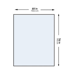 General Purpose Drape McKesson Large Reverse Fold Drape Sheet 60 W X 76 L Inch Sterile