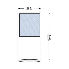 Mayo Stand Cover McKesson 23 X 54 Inch Mayo Stand