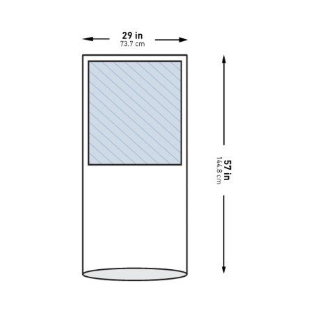 Mayo Stand Cover McKesson 29.5 X 57 Inch Mayo Stand